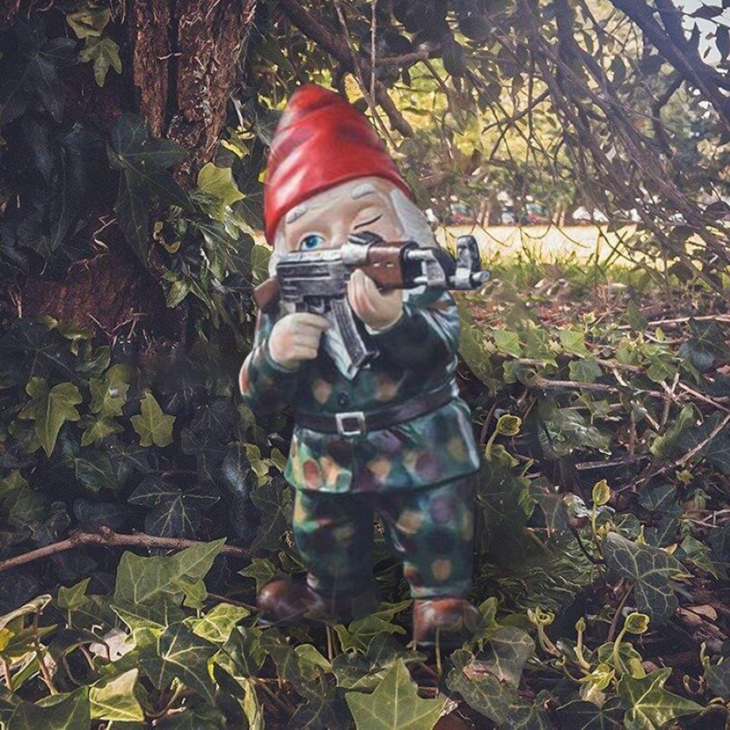 Amusing Army Gnome