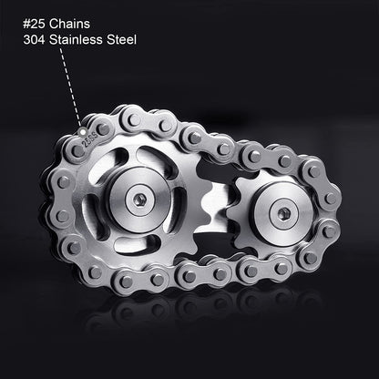 Sprockets Bicycle Chain Fidget Spinner Toys