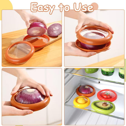 Silicone fruit storage box