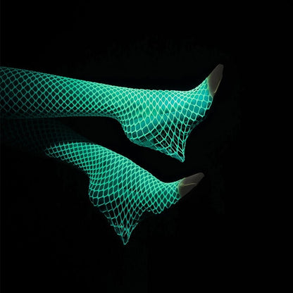 💲Buy 2 Get 1 Free💲Midnight Seduction Luminous Fishnet Stockings