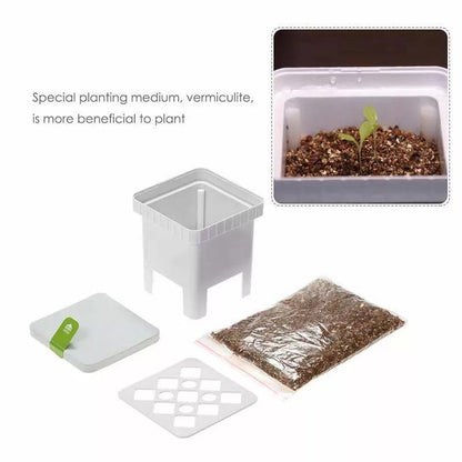 Indoor Herb Garden Hydroponic LED Planter Kit