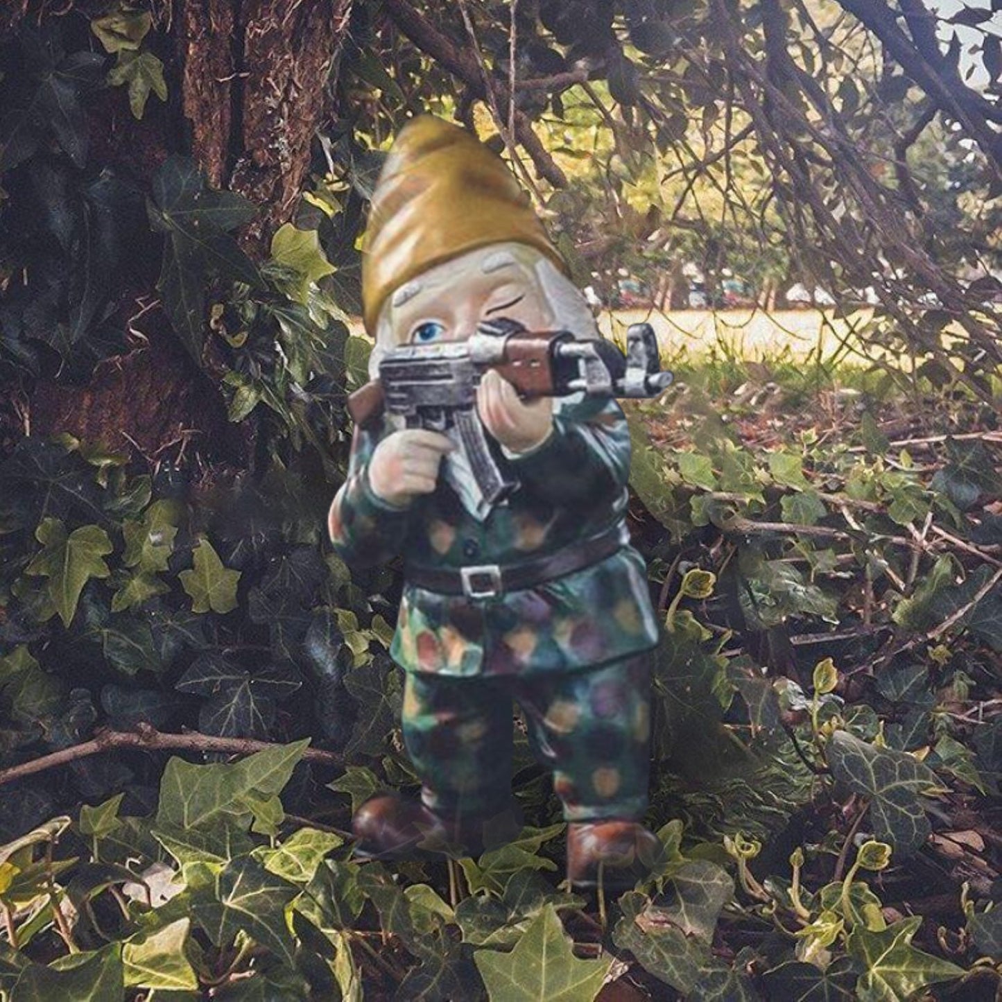 Amusing Army Gnome