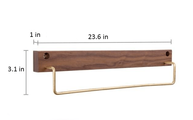 Beechwood Towel Rack