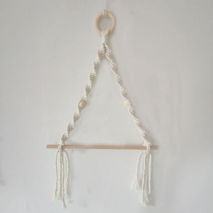 Macrame Paper Towel Holder