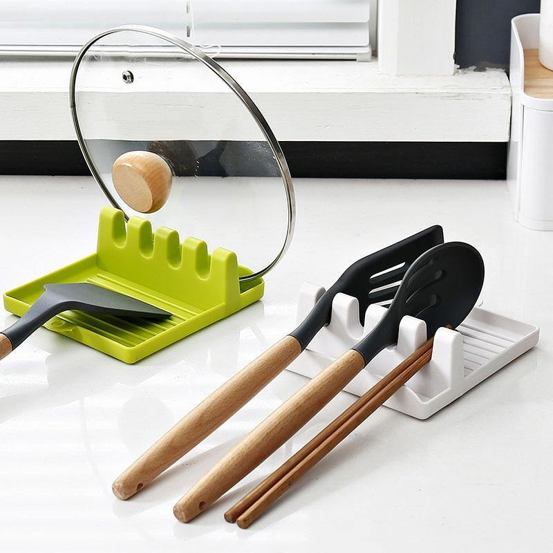 Non-Slip Heat-Resistant Kitchen Utensil Organizer Rack