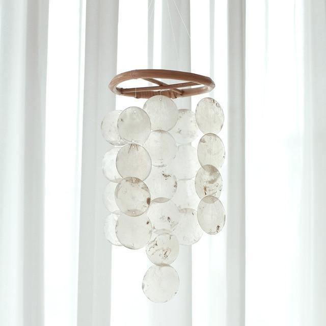 Handmade Nursery Shell Mobile Wind Chime