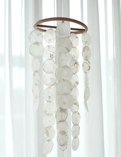 Handmade Nursery Shell Mobile Wind Chime