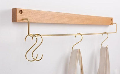 Beechwood Towel Rack