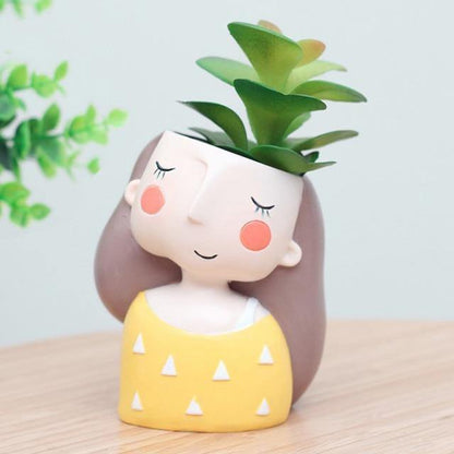 Cheerful Plant Mom Planter