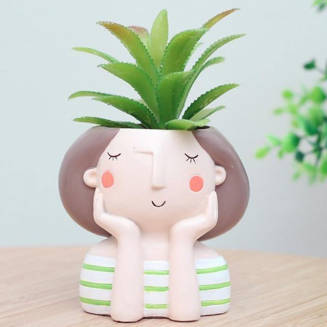 Cheerful Plant Mom Planter