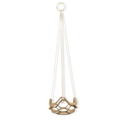 Vegan Leather and Rope Plant Hanger