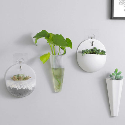 Geometric Hanging Wall Planter