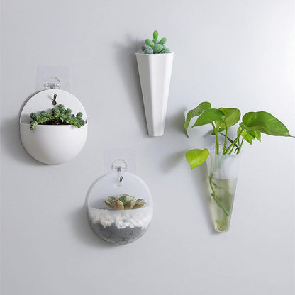 Geometric Hanging Wall Planter