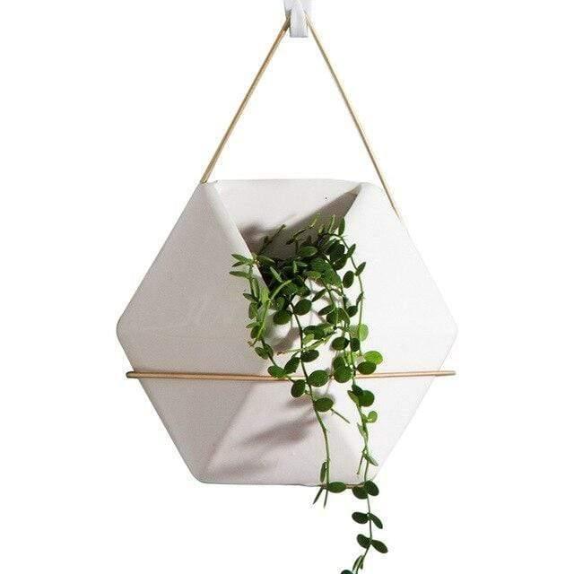 Geometric Hanging Terrarium