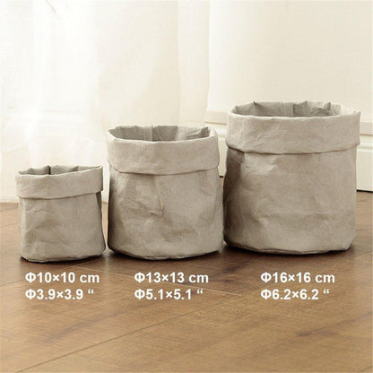 Waterproof Eco-Friendly Paper Planter Bag